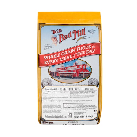 Bobs Red Mill Natural Foods Bob's Red Mill 10 Grain Hot Cereal 25lbs 1195B25